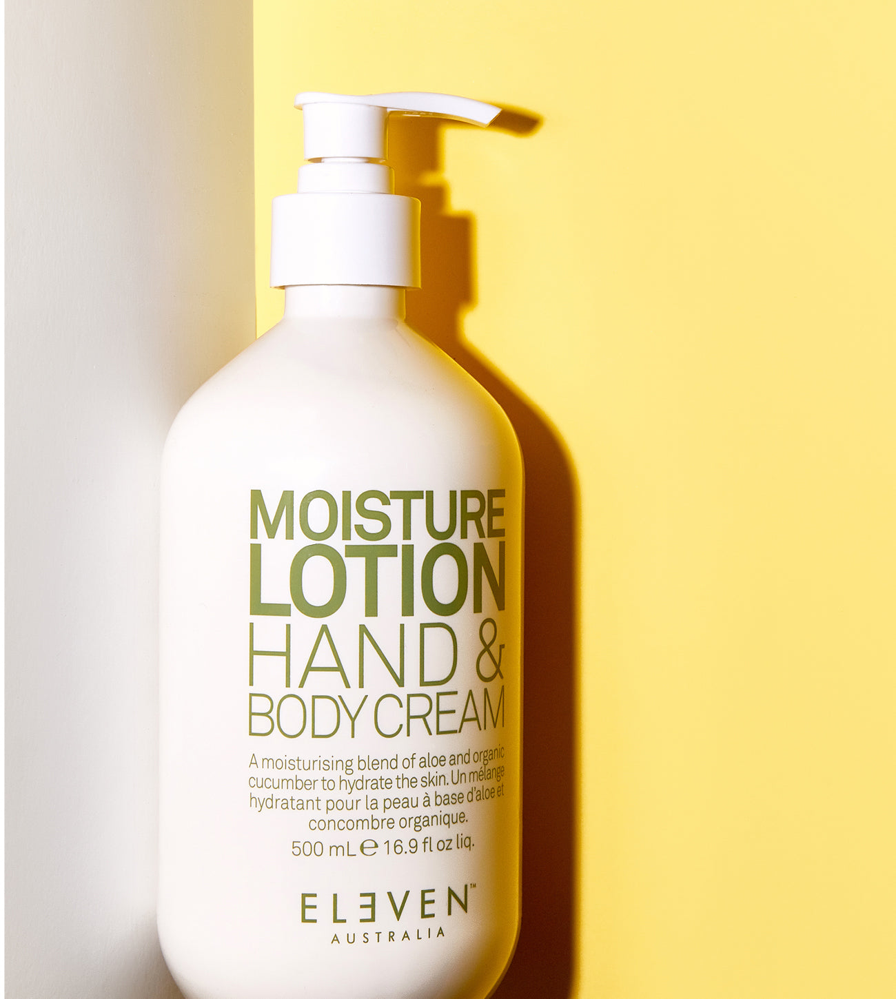 Moisture Lotion Hand & Body Cream - 500ml - ELEVEN Australia
