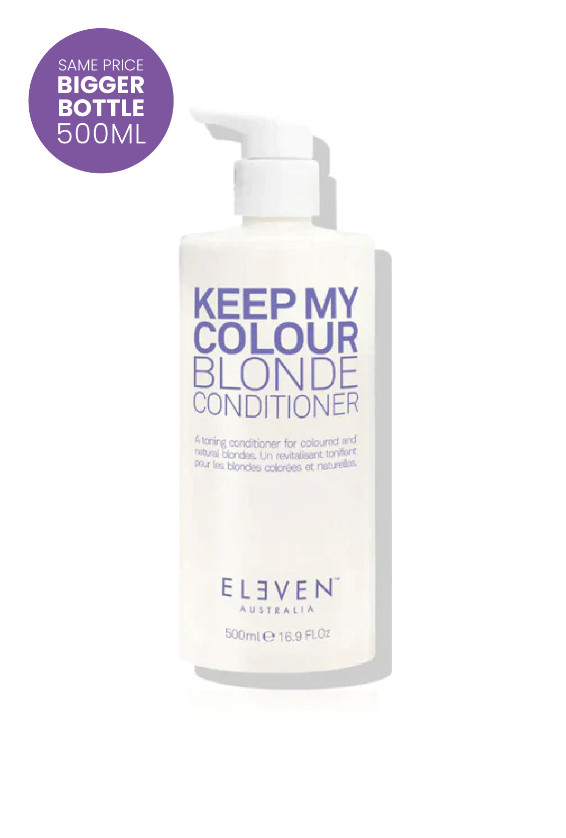 Limited Edition 500ml - Keep My Colour Blonde Conditioner - ELEVEN Australia