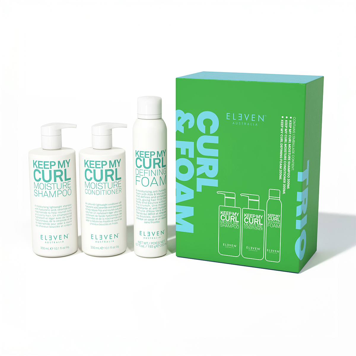 Curl & Foam Trio Pack