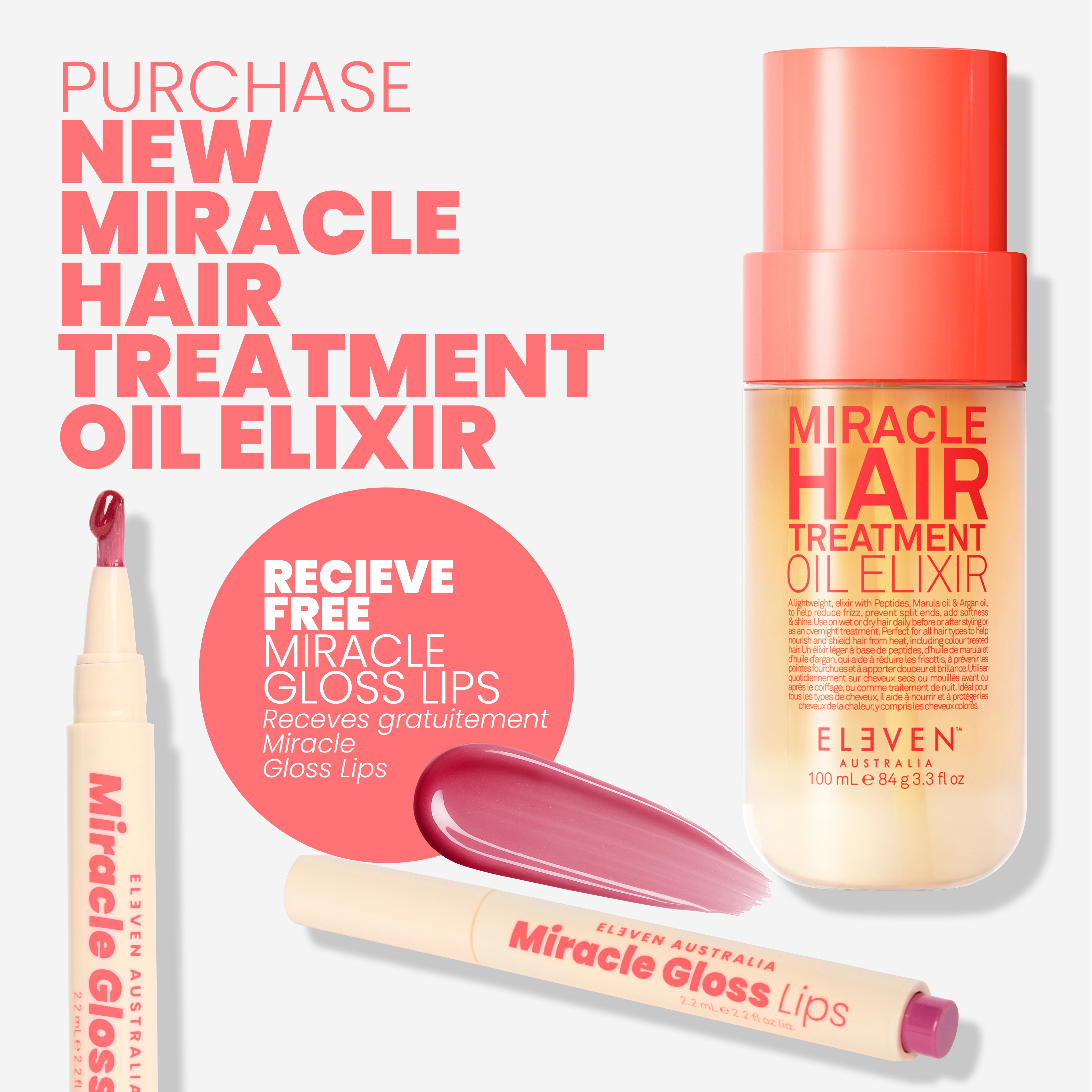 Miracle Hair Treatment Oil Elixir